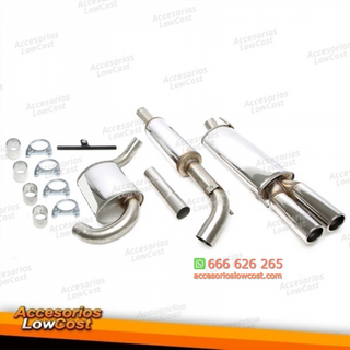 Sistema de escape de acero inoxidable TA Technix