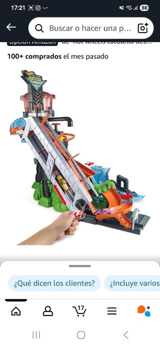 Pista Hot Wheels Cocodrilo Destructor