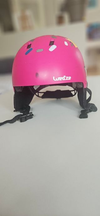 Casco de nieve rosa Wed'ze