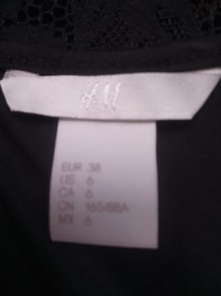 Vestito in pizzo H&M nero