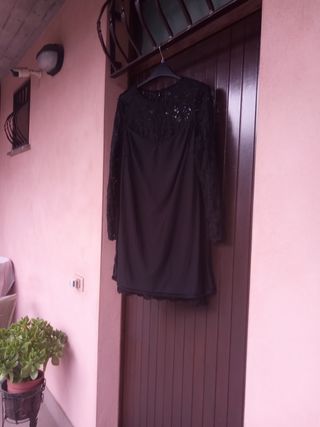 Vestito in pizzo H&M nero