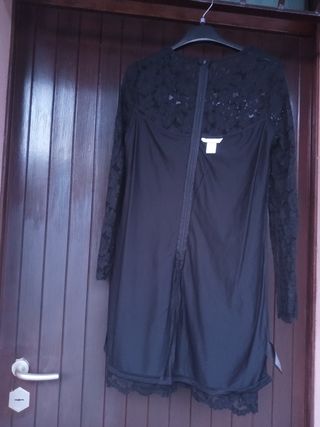 Vestito in pizzo H&M nero