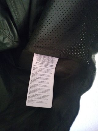 Chaqueta Impermeable Nike S Hombre Verde Neón