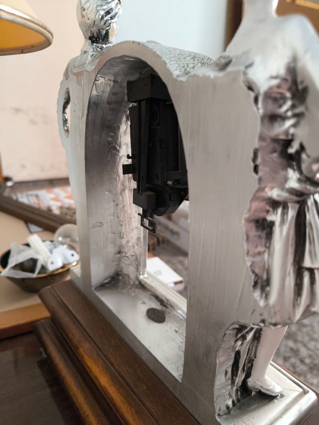 Reloj Vintage con Cajón