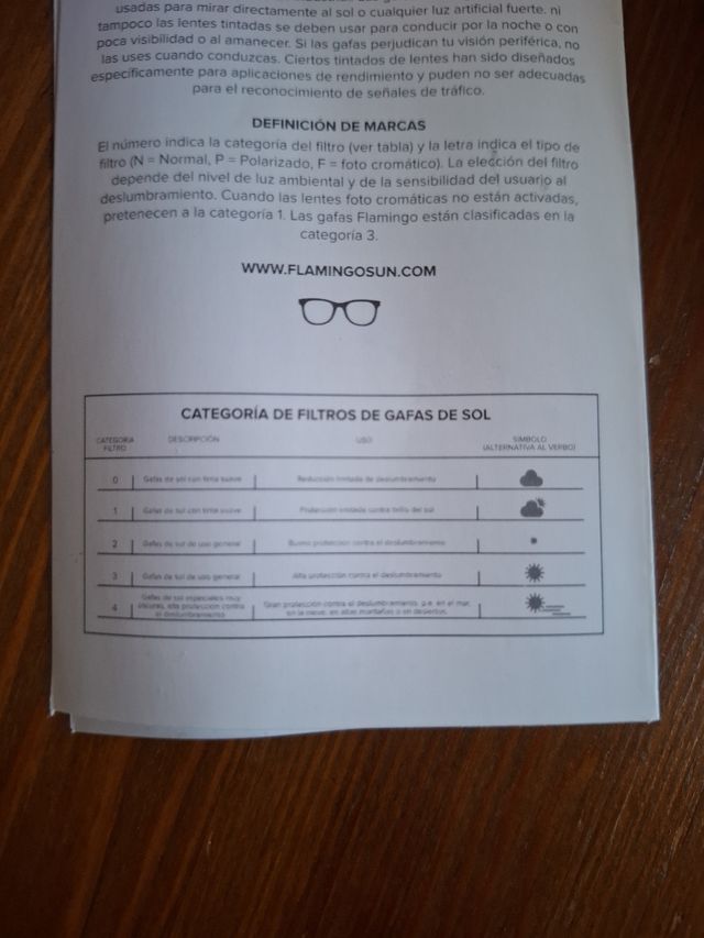 Gafas de sol Polarizadas Flamingo: varios colores