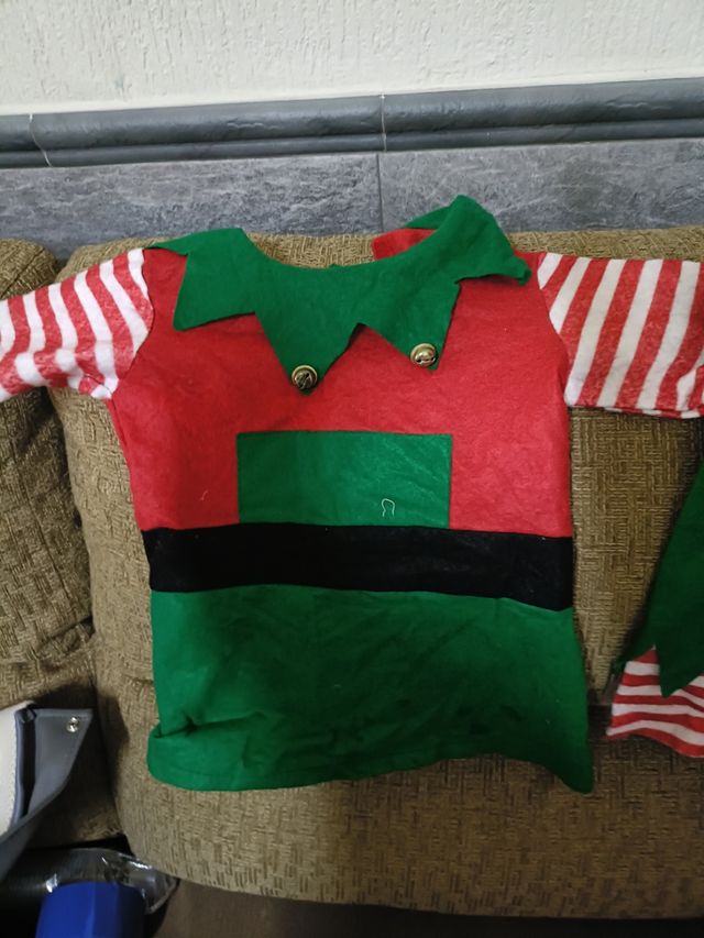 Disfraz de Elfo Navideño