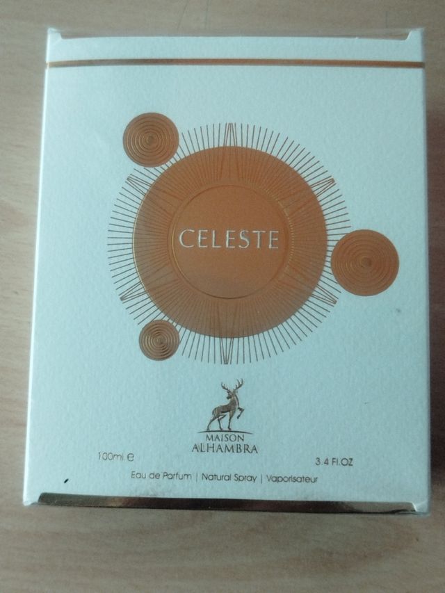 Perfume Celeste Maison Alhambra Dorado 100ml