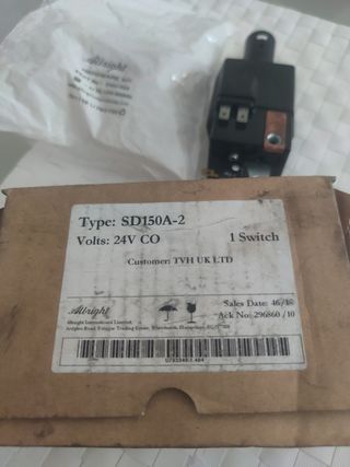 Contactor de encendido/apagado y seguridad