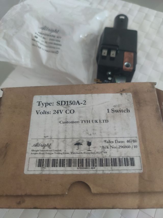 Contactor de encendido/apagado y seguridad