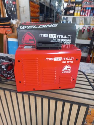 Soldadora Hilo MIG 131 120A sin gas + bobina