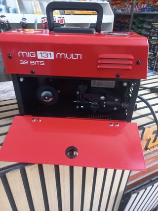 Soldadora Hilo MIG 131 120A sin gas + bobina