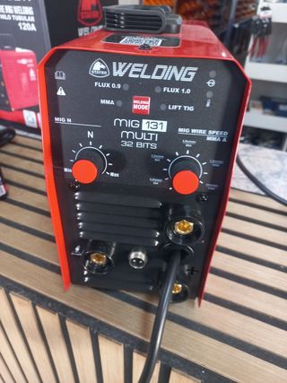Soldadora Hilo MIG 131 120A sin gas + bobina