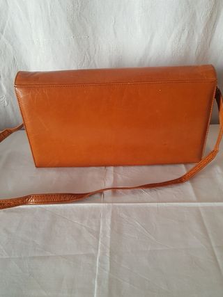 Bolso Lottusse camel Piel
