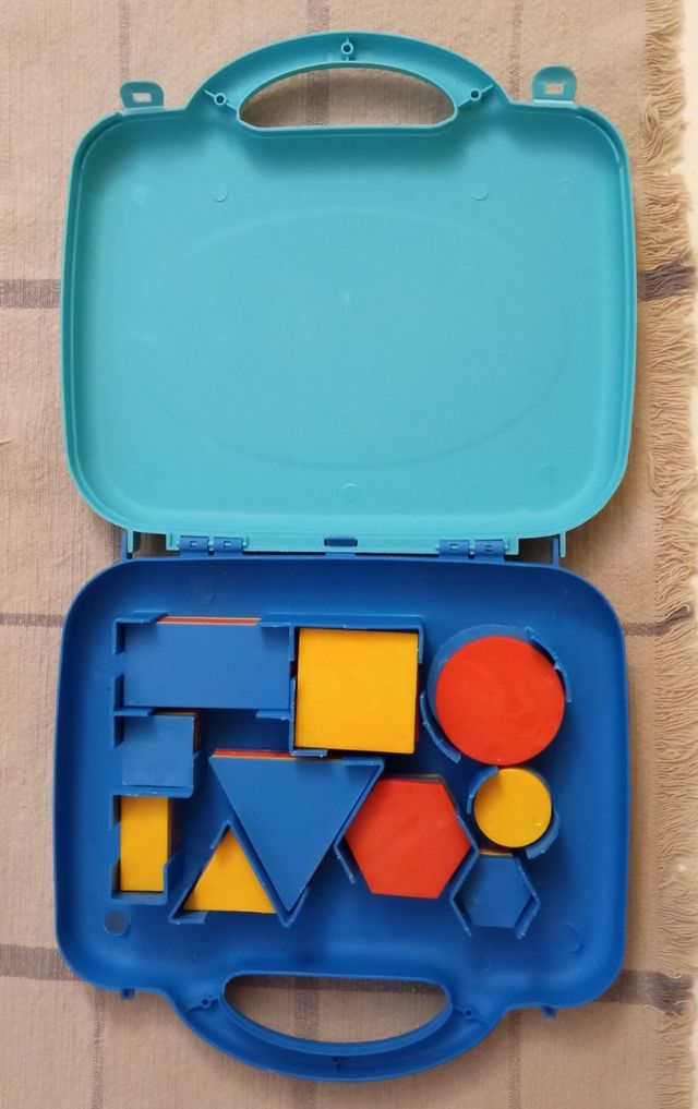 Lotto 2 valigette Arda Regoli Colorati e Forme