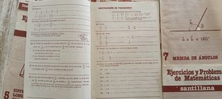 7 Cuadernos Santillana EGB (1984)