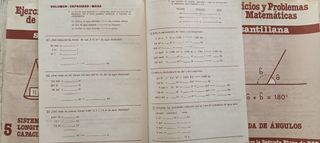 7 Cuadernos Santillana EGB (1984)