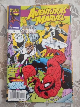 Spiderman aventuras Marvel