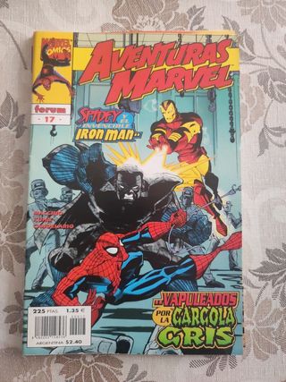 Spiderman aventuras Marvel