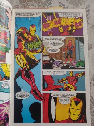 Spiderman aventuras Marvel