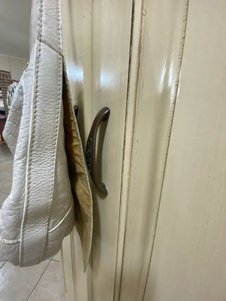 Borsa Gucci bianca con cuore vintage