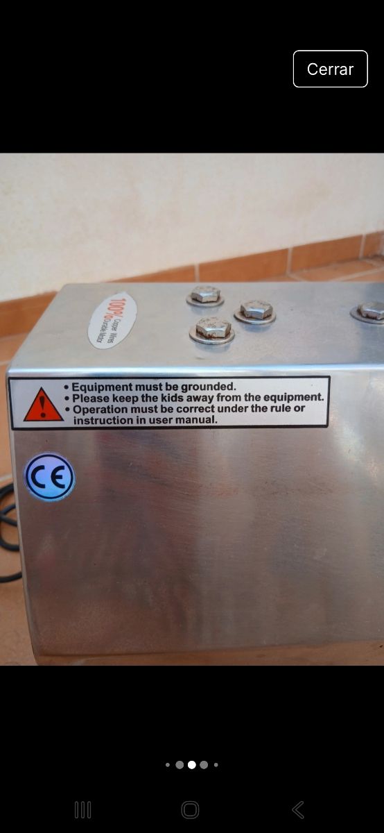 Picadora de carne profesional