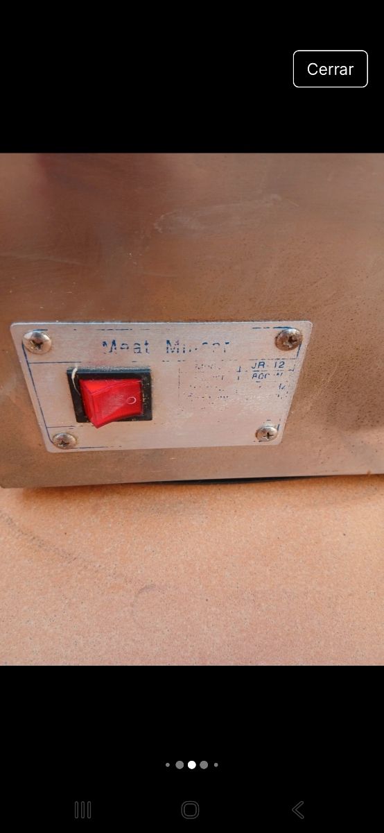 Picadora de carne profesional