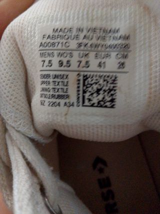 Zapatillas Converse Chuck Taylor All Star Blanco