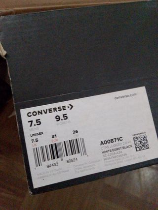 Zapatillas Converse Chuck Taylor All Star Blanco