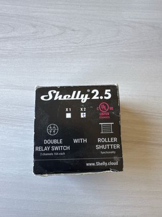 Shelly 2.5 Doble Relé WiFi