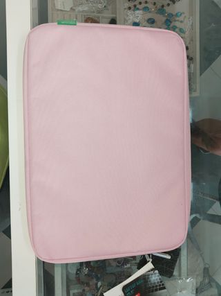 Funda portátil Benetton rosa