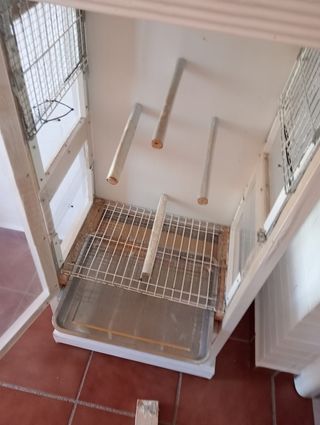 Jaula para loros, agapornis, etc.