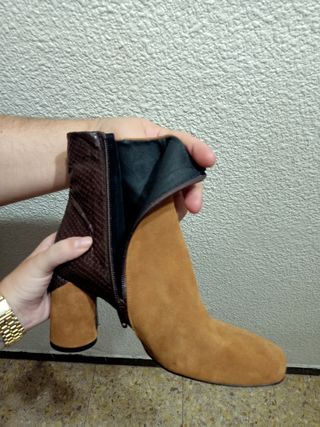 Botas botín mujer piel talla 36 Claudie Pierlot
