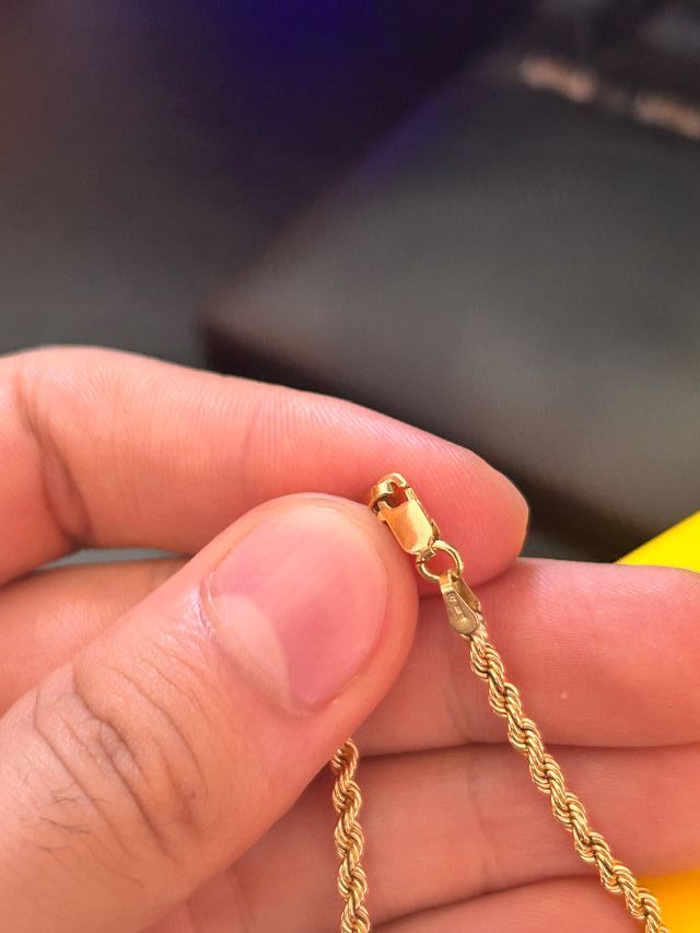 Cordón Oro 18kt 60cm