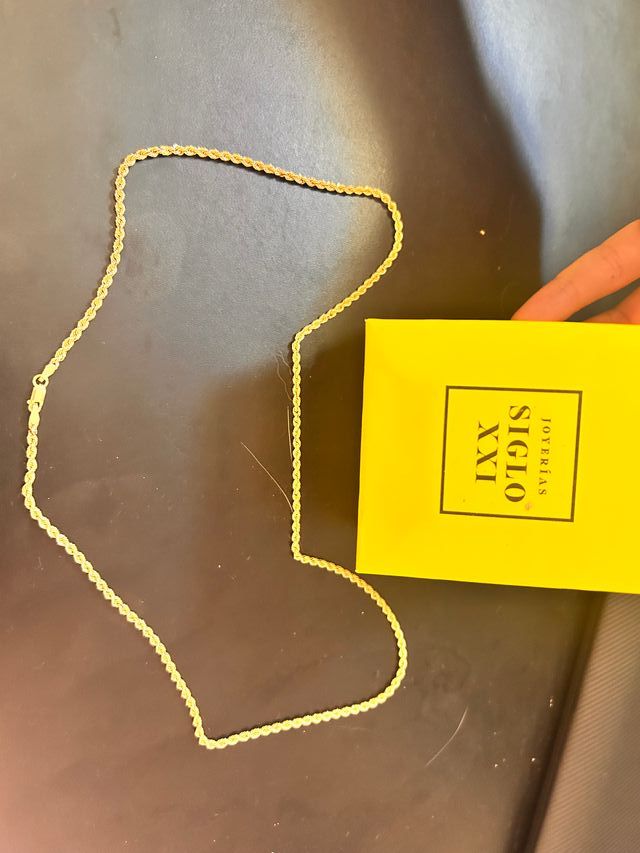 Cordón Oro 18kt 60cm