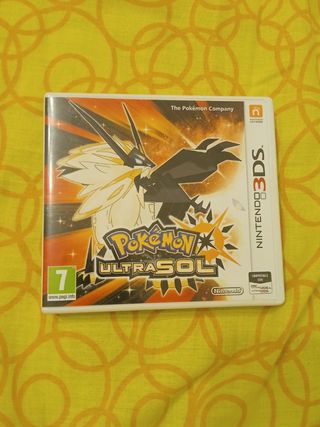 Caja VACÍA Pokémon Ultrasol Nintendo 3DS