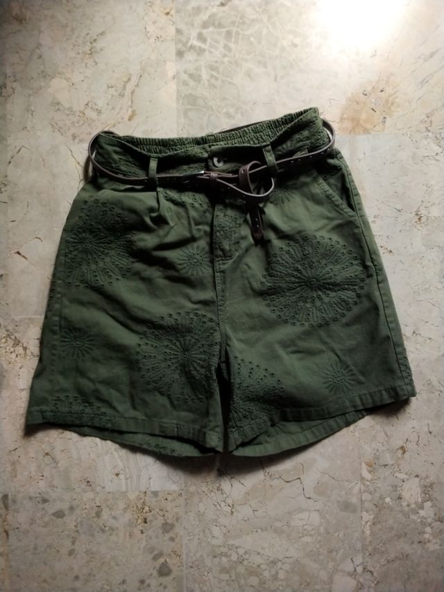 Bermuda donna sangallo verde