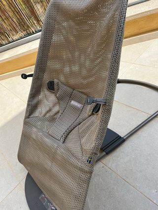 Hamaca BabyBjörn beige rejilla