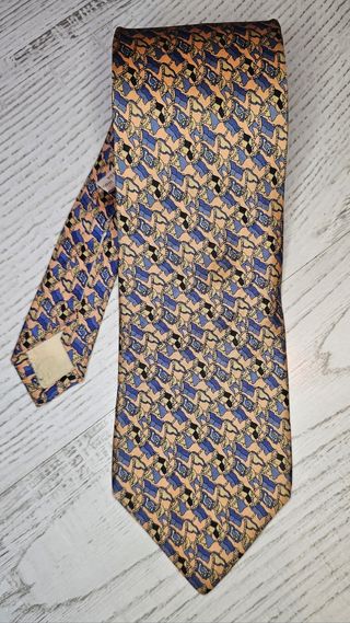 Corbata de seda Loewe multicolor
