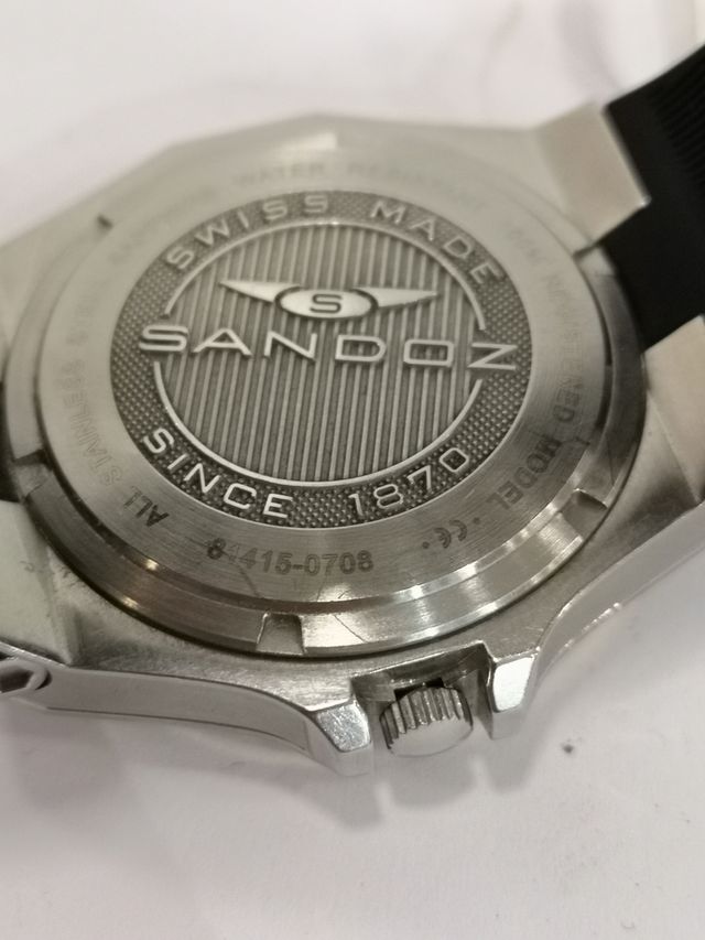 Orologio Sandoz 81415-0708 blu e oro