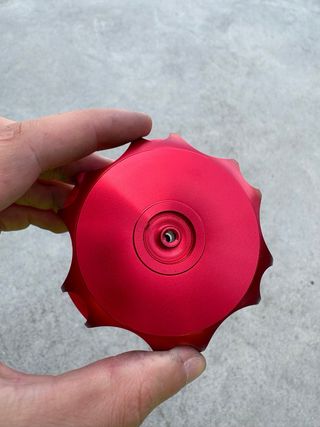 Tapón depósito moto/quad rojo