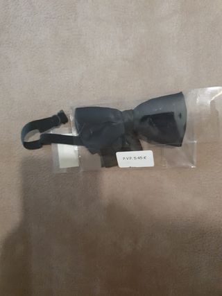 Pajarita Negra Ajustable