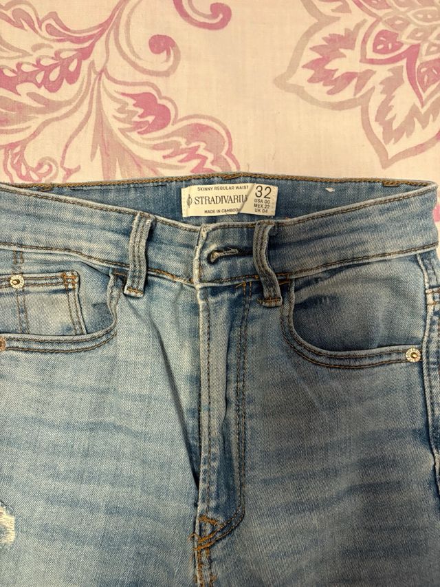 Pantalones tejanos azules