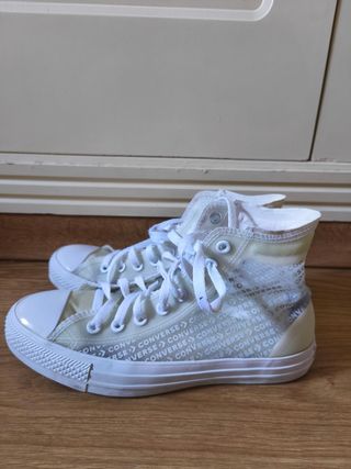 Zapatillas Converse Blancas Transparentes