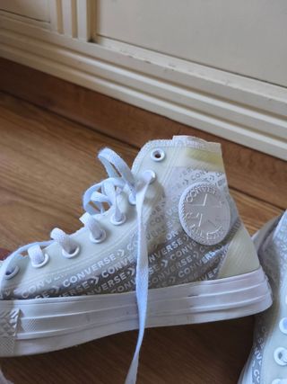 Zapatillas Converse Blancas Transparentes