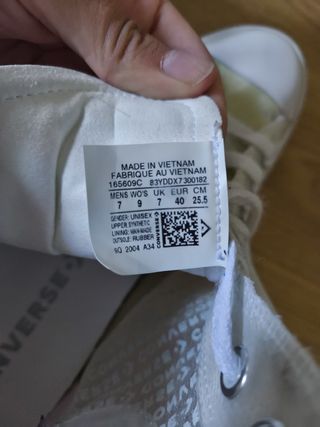 Zapatillas Converse Blancas Transparentes