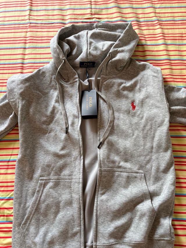 Sudadera Polo Ralph Lauren Gris