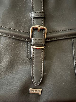 Borsa a spalla uomo Carrera nera