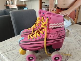 Patines Soy Luna 4 Ruedas Rosas