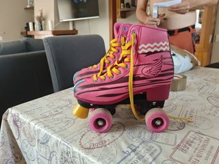 Patines Soy Luna 4 Ruedas Rosas