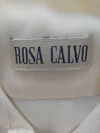 Camisa Rosa Calvo Beige